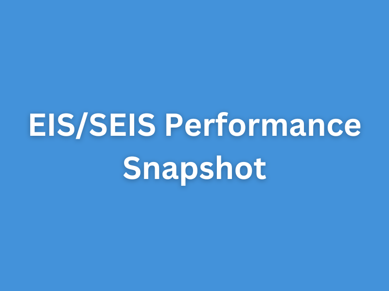EIS/SEIS Market Snapshot